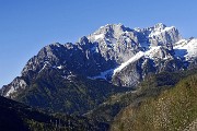 MONTE GARDENA (2117 m) dal Rif. Cimon della Bagozza, il 22 aprile 2015 - FOTOGALLERY